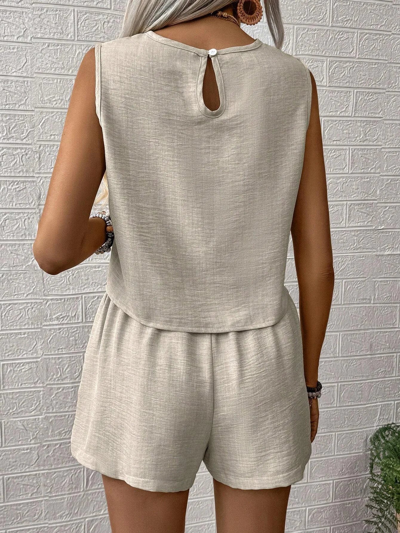 Conjunto sin mangas Olivia