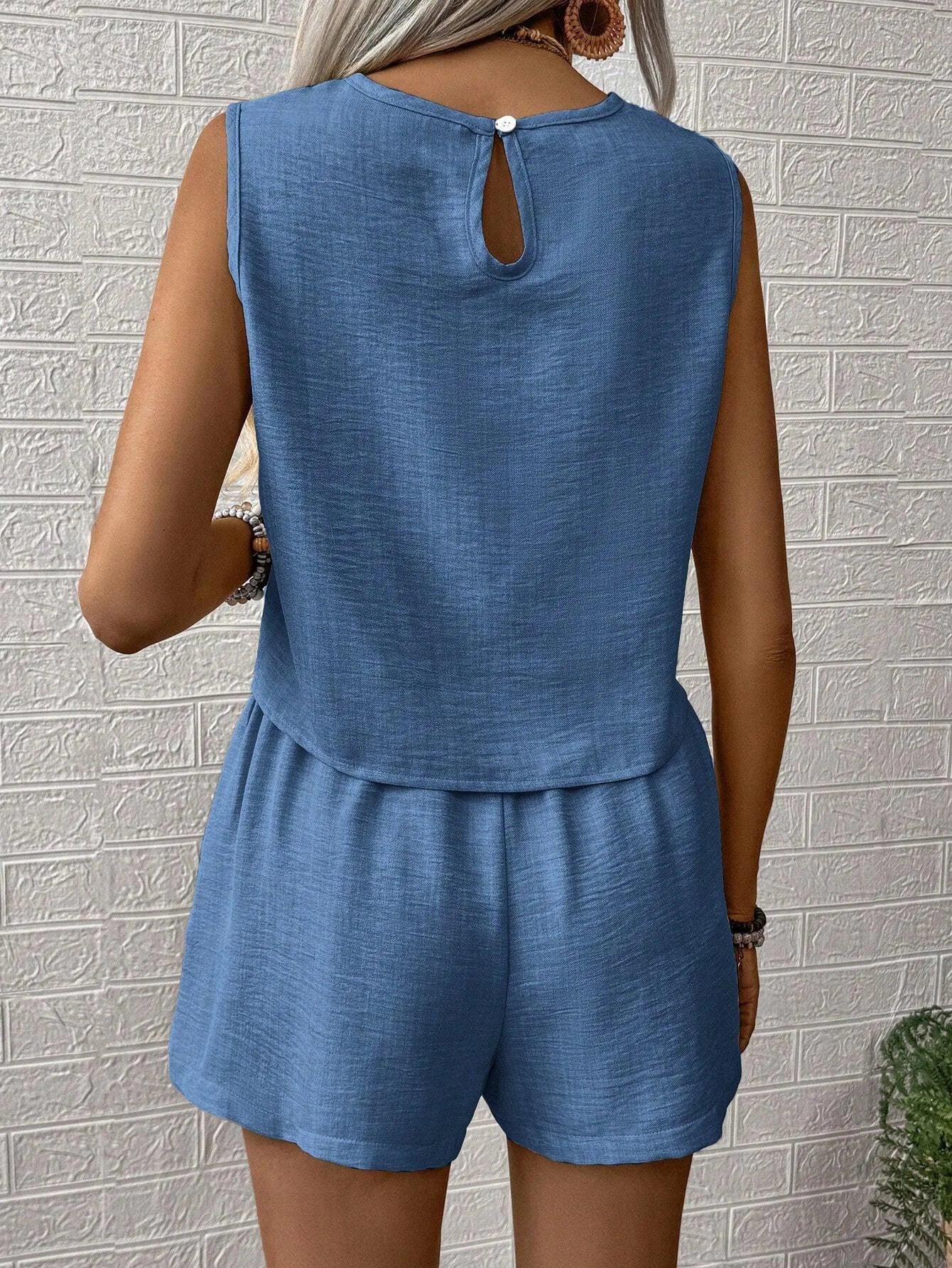 Conjunto sin mangas Olivia